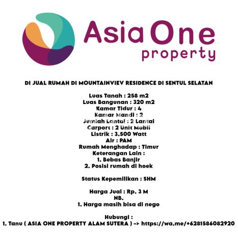 Hunian Elit LB 320m2 Siap Huni Desain Elegan di Sentul City, Bogor Hunian Elit LB 320m2 Siap Huni Desain Elegan di Sentul City, Bogor