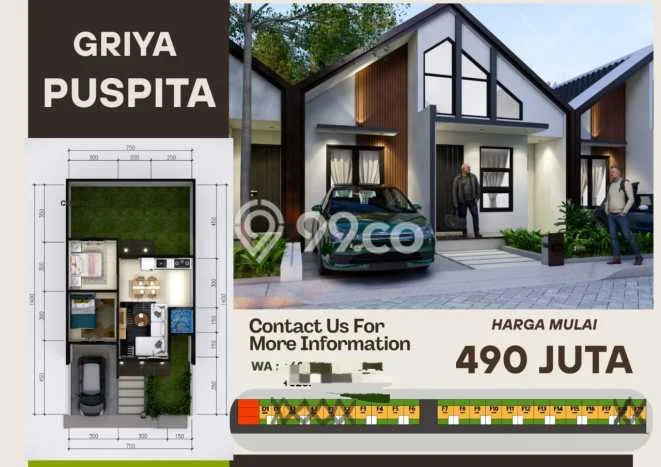 Rumah Minimalis Favorit Dijual Area Berbah LT 105m2 Rumah Minimalis Favorit Dijual Area Berbah LT 105m2