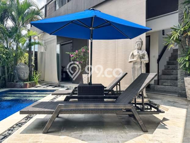 Hunian Mewah LB 244m2 Siap Huni Desain Elegan di Kerobokan, Badung Hunian Mewah LB 244m2 Siap Huni Desain Elegan di Kerobokan, Badung