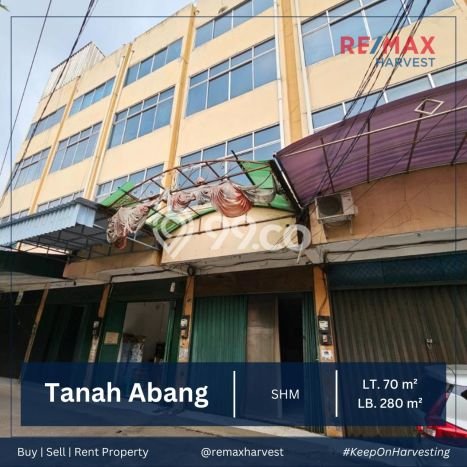 Unit Ruko Disewa Lokasi Tanah Abang, Jakarta Pusat Spesifikasi Luas Bangunan 280m2 Unit Ruko Disewa Lokasi Tanah Abang, Jakarta Pusat Spesifikasi Luas Bangunan 280m2