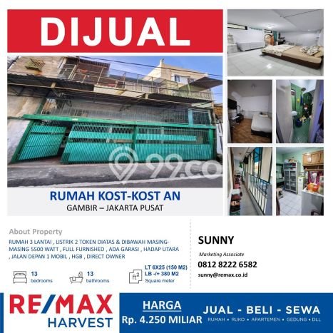 Rumah Elit LB 380m2 Siap Pakai Desain Elegan di Petojo, Jakarta Pusat Rumah Elit LB 380m2 Siap Pakai Desain Elegan di Petojo, Jakarta Pusat