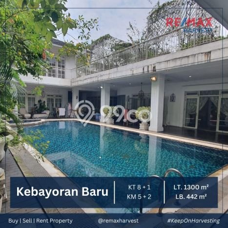 Siap Huni Hunian Elit 8 Kamar di Kebayoran Baru Dekat ke Mana Pun Siap Huni Hunian Elit 8 Kamar di Kebayoran Baru Dekat ke Mana Pun