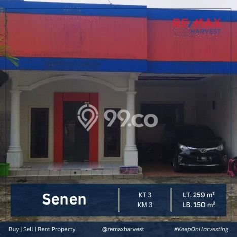 Hunian Mewah Dijual LT 259m2 di Senen, Jakarta Pusat Hunian Mewah Dijual LT 259m2 di Senen, Jakarta Pusat