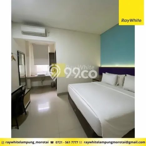 AREA TERSIBUK! Hotel Kawasan Tanjung Karang Timur, Luas 1600m2m², Pusat Komersial AREA TERSIBUK! Hotel Kawasan Tanjung Karang Timur, Luas 1600m2m², Pusat Komersial
