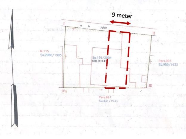 Lahan Dijual Lokasi Pakualaman, Yogyakarta dengan Luas Tanah 206m2 dan Status SHM Lahan Dijual Lokasi Pakualaman, Yogyakarta dengan Luas Tanah 206m2 dan Status SHM