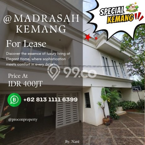 Jarang Ada! Rumah Kontrakan 5 Kamar Nyaman Siap Huni Kemang Jarang Ada! Rumah Kontrakan 5 Kamar Nyaman Siap Huni Kemang