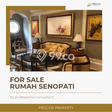 Ready to Use! Luxury House LT 580m2 Desain Modern di Senopati Ready to Use! Luxury House LT 580m2 Desain Modern di Senopati