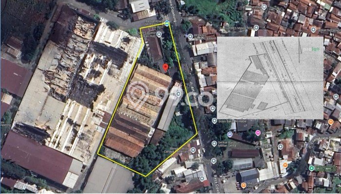 Unit Pabrik Dijual di Bandung LT 8500m2 & LB 3215m2 Unit Pabrik Dijual di Bandung LT 8500m2 & LB 3215m2