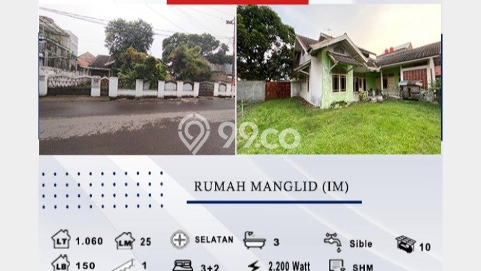 Hunian Eksklusif Dijual LT 1060m2 di Margahayu, Bandung Hunian Eksklusif Dijual LT 1060m2 di Margahayu, Bandung