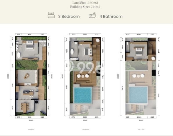Rumah Luxury Modern Siap Huni di Seminyak Badung Rumah Luxury Modern Siap Huni di Seminyak Badung