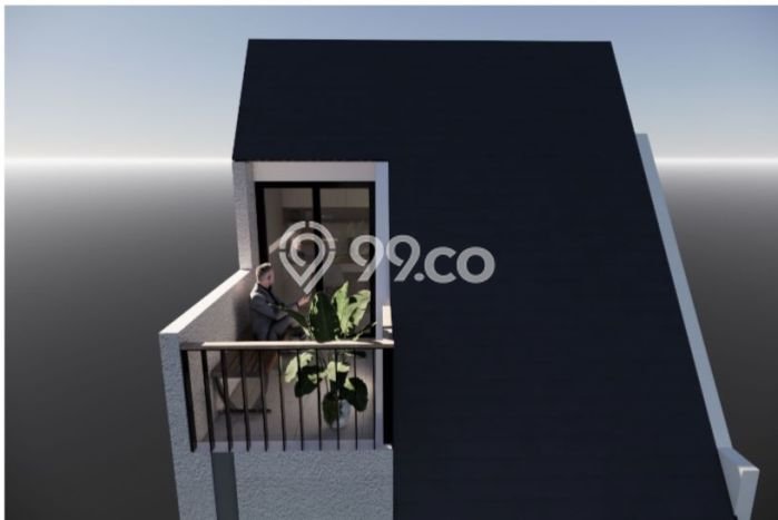 Rumah Modern 3 Kamar LT 66m2 di Lebak Bulus Rumah Modern 3 Kamar LT 66m2 di Lebak Bulus