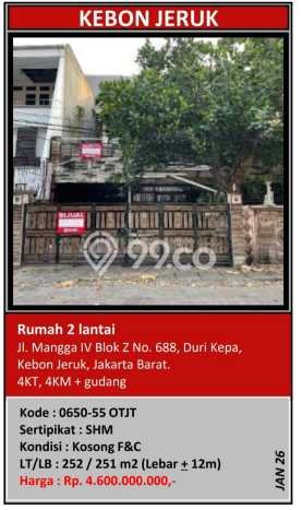 Hunian Mewah LB 251m2 Siap Huni Desain Elegan di Duri Kepa, Jakarta Barat Hunian Mewah LB 251m2 Siap Huni Desain Elegan di Duri Kepa, Jakarta Barat