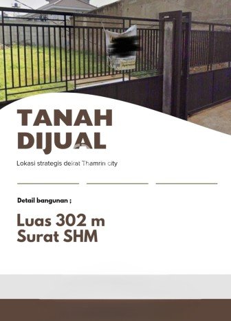 Lahan Kosong Dijual di Tanah Abang, Jakarta Pusat, Luas 302m2 Area Strategis Lahan Kosong Dijual di Tanah Abang, Jakarta Pusat, Luas 302m2 Area Strategis