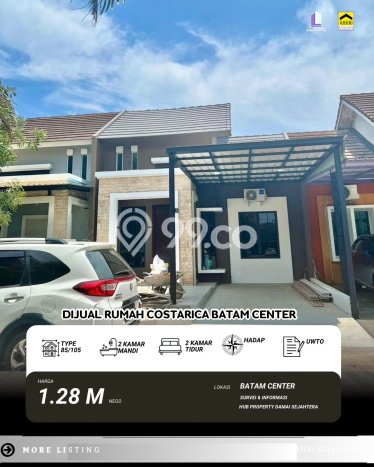 For Sale Hunian Rumah Terawat 2 Kamar di Batam Centre, Batam For Sale Hunian Rumah Terawat 2 Kamar di Batam Centre, Batam