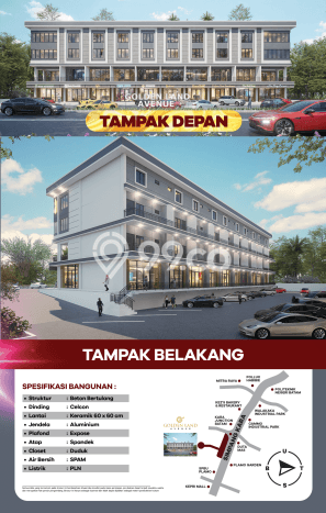 AREA TERSIBUK! Ruko Kawasan , Luas 310m2m², Potensi Prospektif AREA TERSIBUK! Ruko Kawasan , Luas 310m2m², Potensi Prospektif