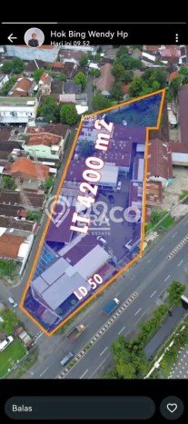 Lahan Dijual Lokasi Laweyan, Surakarta dengan Luas Tanah 4200m2 dan Status SHM Lahan Dijual Lokasi Laweyan, Surakarta dengan Luas Tanah 4200m2 dan Status SHM