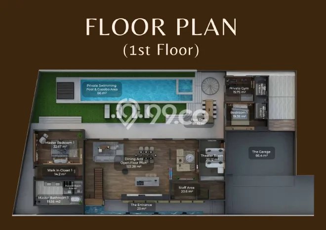 Vila di , Ukuran 700m2m², Area Strategis untuk usaha Vila di , Ukuran 700m2m², Area Strategis untuk usaha