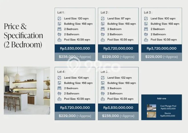 Tersedia Vila Kawasan Bukit, Dimensi 97m2m², Posisi Premium Tersedia Vila Kawasan Bukit, Dimensi 97m2m², Posisi Premium