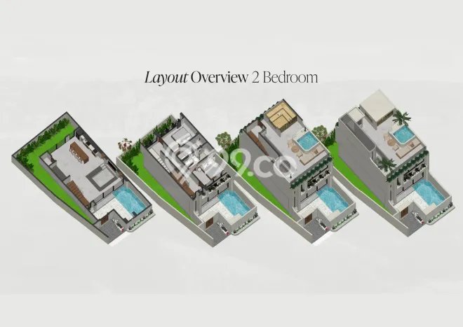 Tersedia Vila Kawasan Bukit, Dimensi 97m2m², Posisi Premium Tersedia Vila Kawasan Bukit, Dimensi 97m2m², Posisi Premium