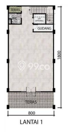 Untuk Disewa Ruko di Kosambi Tangerang LT 144m2, LB 504m2 Untuk Disewa Ruko di Kosambi Tangerang LT 144m2, LB 504m2