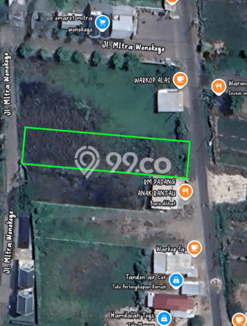 Lahan Kosong Dijual di Gresik dengan Area 1537m2 Lahan Kosong Dijual di Gresik dengan Area 1537m2