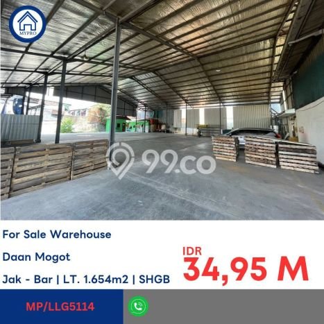 AREA PREMIUM! Gudang di Daan Mogot, Luas 0m², Lokasi Strategis AREA PREMIUM! Gudang di Daan Mogot, Luas 0m², Lokasi Strategis