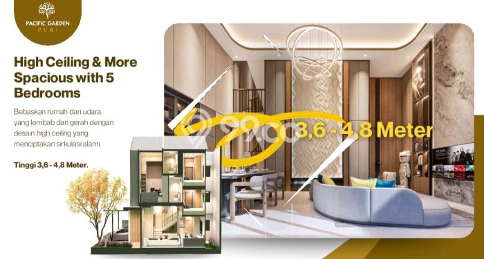 Rumah Modern 5 Kamar LT 60m2 di Meruya Rumah Modern 5 Kamar LT 60m2 di Meruya