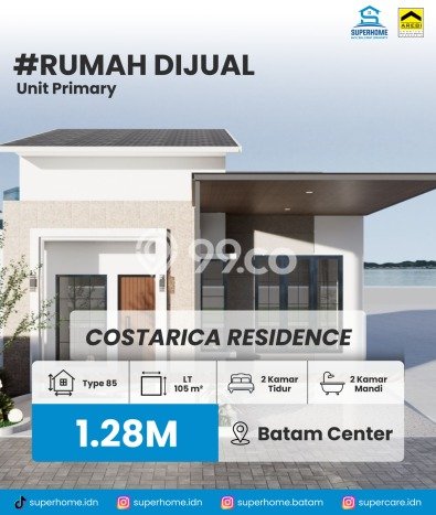 Dijual Rumah Strategis Bagus Punya 2 KT di Batam Kota Batam - Dijual Rumah Strategis Bagus Punya 2 KT di Batam Kota Batam -