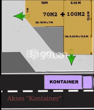 AREA PROSPEKTIF! Gudang Kawasan Cengkareng, Luas 170m², Pusat Perdagangan AREA PROSPEKTIF! Gudang Kawasan Cengkareng, Luas 170m², Pusat Perdagangan