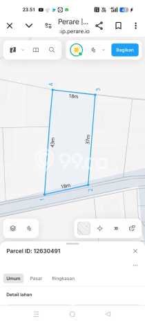 Dijual Tanah 700m2 di Ungasan, Badung Dijual Tanah 700m2 di Ungasan, Badung