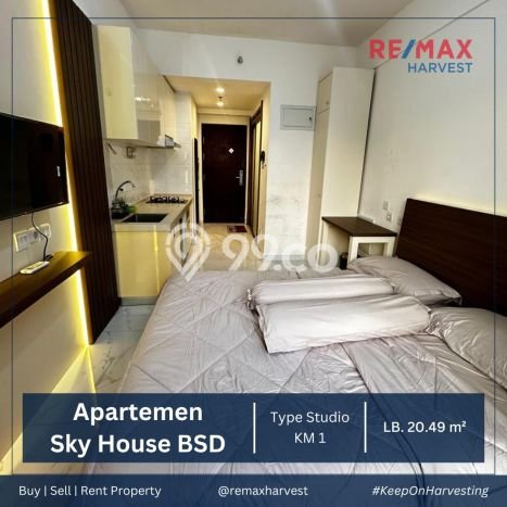 Apartemen Ideal Dijual di BSD, Tangerang Selatan Punya 0 KT / 1 Kamar Mandi Apartemen Ideal Dijual di BSD, Tangerang Selatan Punya 0 KT / 1 Kamar Mandi