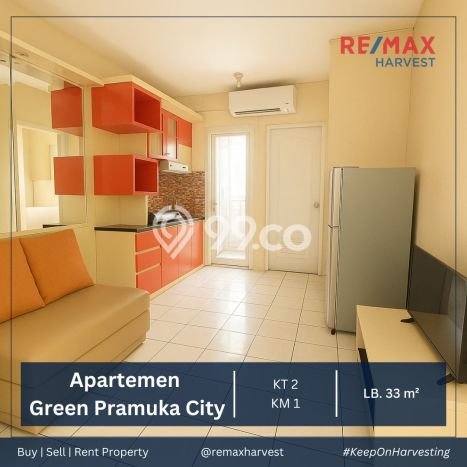 Apartemen Terjangkau di Cempaka Putih Jakarta Pusat dengan 2 KT & 1 KM Apartemen Terjangkau di Cempaka Putih Jakarta Pusat dengan 2 KT & 1 KM
