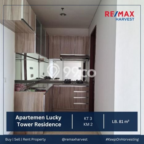 Apartemen Sewa 2 Kamar Murah Siap Huni di Jakarta Pusat, Luas 81m2 Apartemen Sewa 2 Kamar Murah Siap Huni di Jakarta Pusat, Luas 81m2