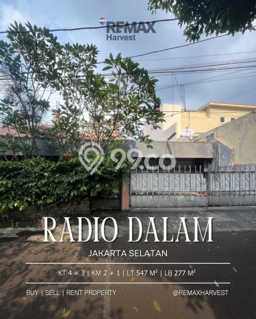 Rumah Elit Modern Tanpa Renovasi di Radio Dalam Jakarta Selatan Rumah Elit Modern Tanpa Renovasi di Radio Dalam Jakarta Selatan