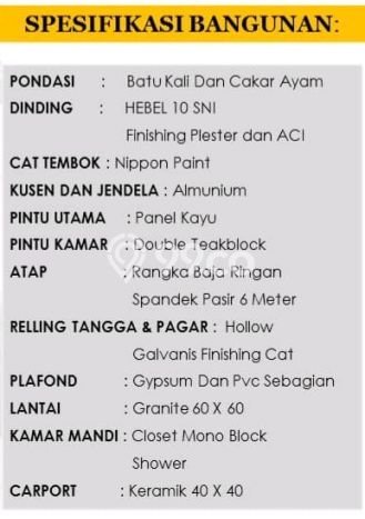 Rumah Modern 4 KT LT 69m2 di Cimuning Rumah Modern 4 KT LT 69m2 di Cimuning