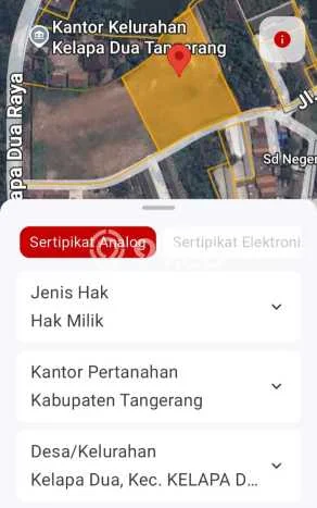 Tanah Lokasi Potensial di Kelapa Dua, Luas 10700m2m², Akses ke Pusat Kota, Dekat Kelapa Dua, Tangerang, Tangerang Tanah Lokasi Potensial di Kelapa Dua, Luas 10700m2m², Akses ke Pusat Kota, Dekat Kelapa Dua, Tangerang, Tangerang
