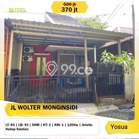 Jual Segera Rumah LT 83m² / LB 43m² di Kawasan Komersial Pedurungan, Semarang Jual Segera Rumah LT 83m² / LB 43m² di Kawasan Komersial Pedurungan, Semarang