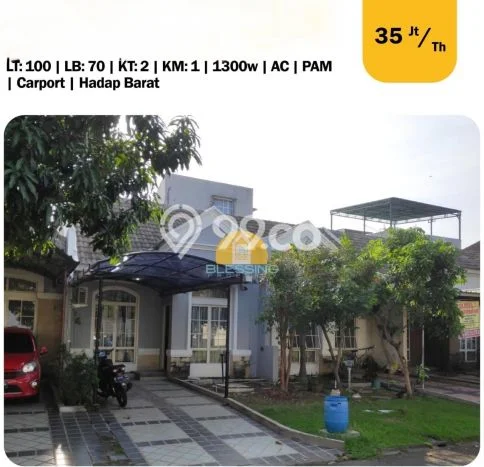 Rumah area Graha Padma, Akses ke Tol, 1 KM, LT 100m² LB 70m² Rumah area Graha Padma, Akses ke Tol, 1 KM, LT 100m² LB 70m²