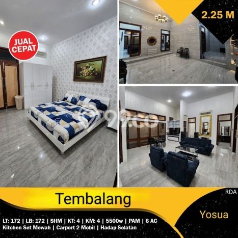 Rumah 4 KT 4 KM di Area Tembalang, Semarang Rumah 4 KT 4 KM di Area Tembalang, Semarang