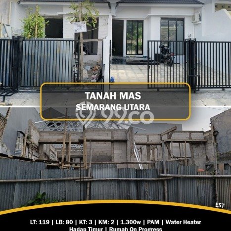 Rumah Modern Minimalis 3 KT Siap Huni di Semarang Utara Rumah Modern Minimalis 3 KT Siap Huni di Semarang Utara