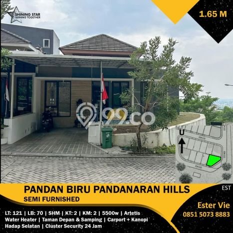 Hunian Cantik Modern Lb 70m2 di Tembalang, Semarang Hunian Cantik Modern Lb 70m2 di Tembalang, Semarang