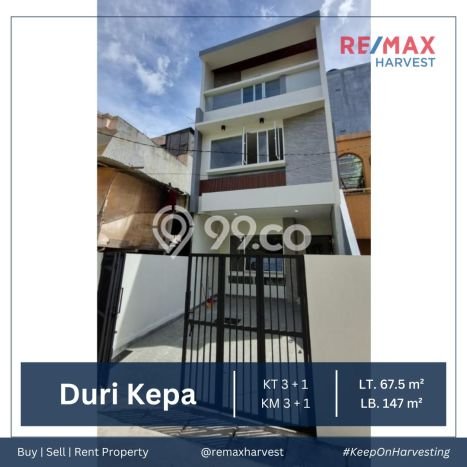 Hunian Nyaman Asri 3 KT Siap Pakai di Duri Kepa Jakarta Barat Hunian Nyaman Asri 3 KT Siap Pakai di Duri Kepa Jakarta Barat