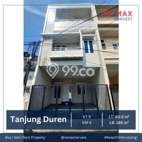 Dijual Hunian Rumah Terawat 5 KT di Tanjung Duren, Jakarta Barat Dijual Hunian Rumah Terawat 5 KT di Tanjung Duren, Jakarta Barat