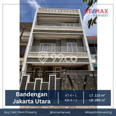 Ready to Use! Premium House LT 110m2 Desain Modern di Bandengan Ready to Use! Premium House LT 110m2 Desain Modern di Bandengan