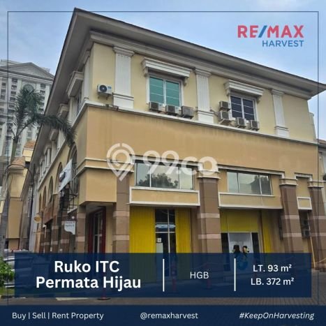 Paling Dicari! Ruko Dijual di Permata Hijau Harga Kompetitif Paling Dicari! Ruko Dijual di Permata Hijau Harga Kompetitif