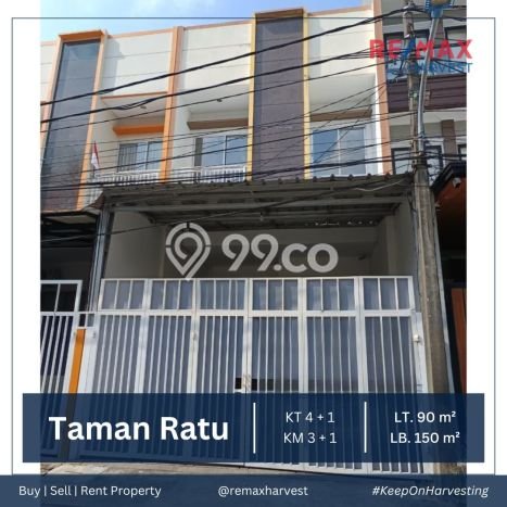 Jual Rumah Luas Megah Dengan View Cantik di Taman Ratu, Jakarta Barat Jual Rumah Luas Megah Dengan View Cantik di Taman Ratu, Jakarta Barat