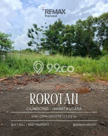 Tanah untuk Dijual Lokasi Cilincing, Jakarta Utara Luas 25248m2 SHM Tanah untuk Dijual Lokasi Cilincing, Jakarta Utara Luas 25248m2 SHM