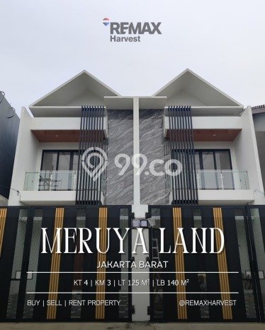 Rumah Modern 4 KT di Meruya Jakarta Barat Semi Furnished Rumah Modern 4 KT di Meruya Jakarta Barat Semi Furnished