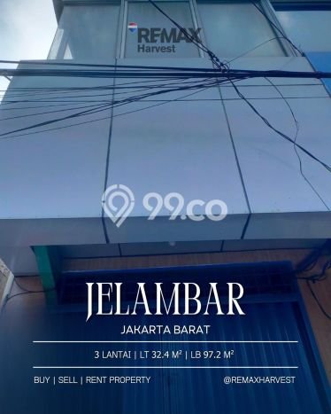 Unit Ruko Tersedia di Jelambar Spesifikasi LB 97m2 Unit Ruko Tersedia di Jelambar Spesifikasi LB 97m2