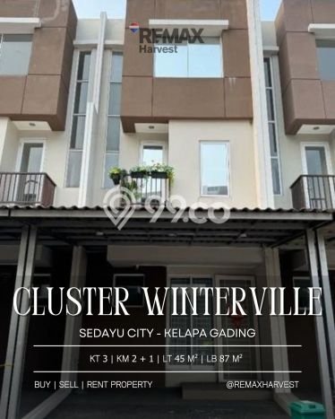 Rumah Modern Minimalis 3 KT Siap Huni di Kelapa Gading Rumah Modern Minimalis 3 KT Siap Huni di Kelapa Gading